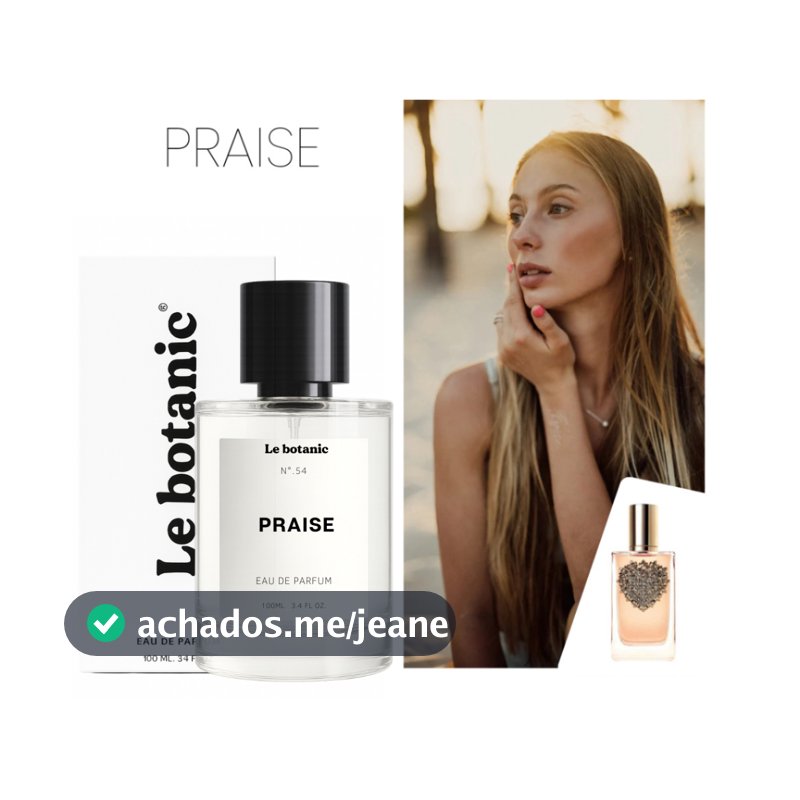 Perfume Praise - Le botanic - EDP - Travel Size - Alta Fixação
