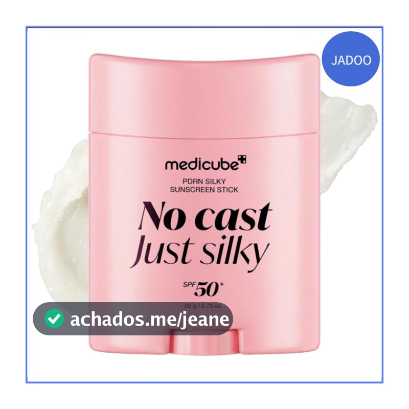medicube PDRN Silky Sun Stick, SPF 50 Airy & Pore-Blurring Finish 20G