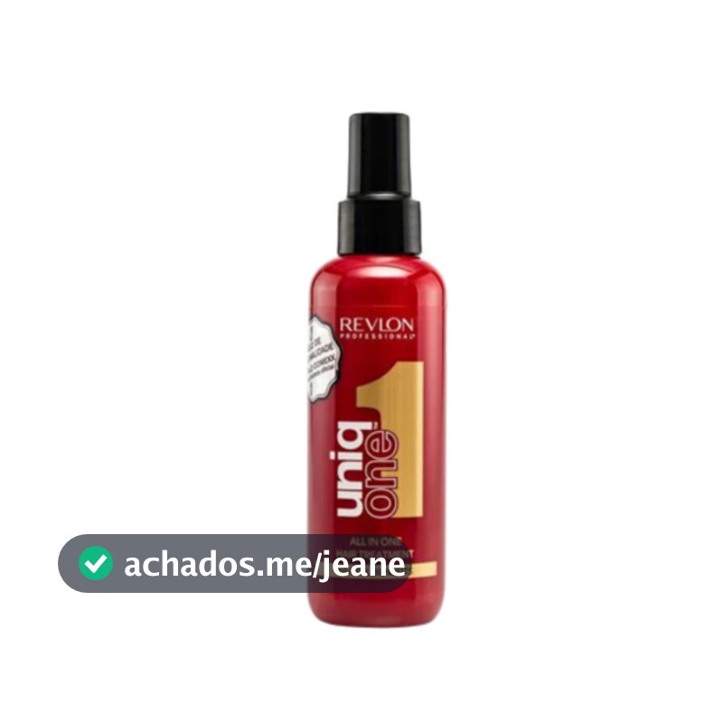Revlon Uniq One Leave-In 150ml (Tratamento Capilar 10 em 1) Indicado para todos tipos de cabelo