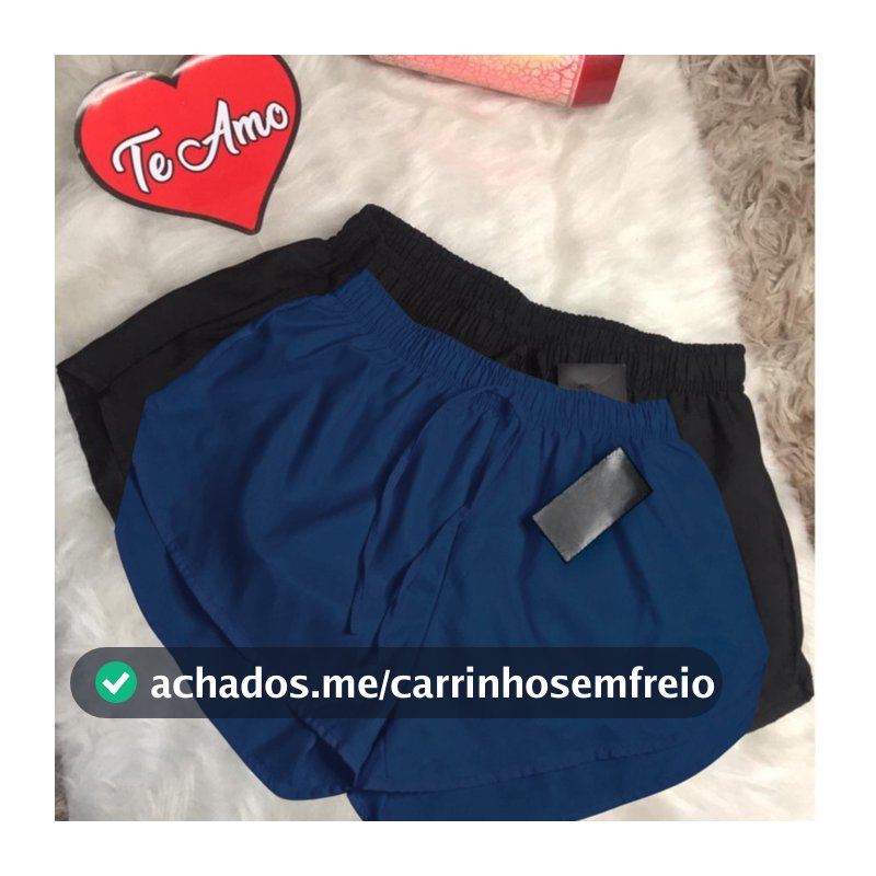 KIT 2 short  tactel feminino casual corrida, shorts academia, shortinho caminhada P ao EXG  mulher