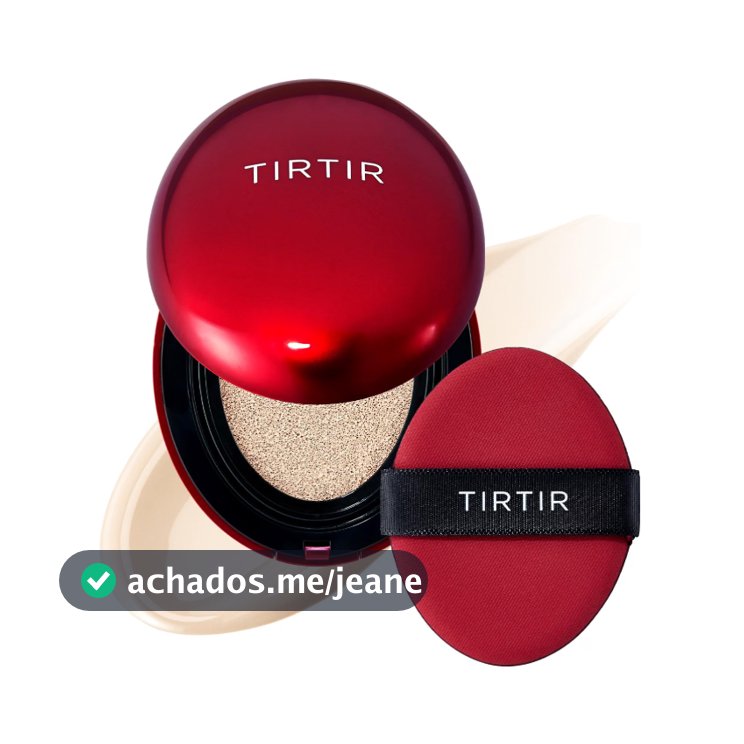 Base Cushion Tirtir Mask Fit Red Cushion 18g 13N Fair Ivory Alta Cobertura FPS40 K-Beauty