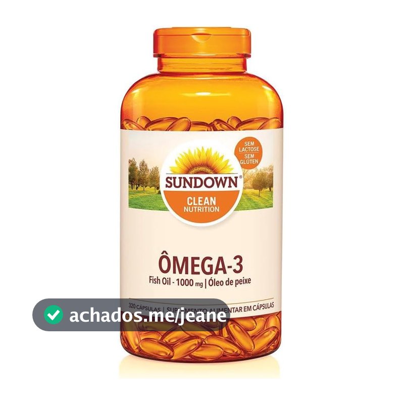 Suplemento Alimentar Sundown Ômega 3 1000mg Com 320 Cápsulas