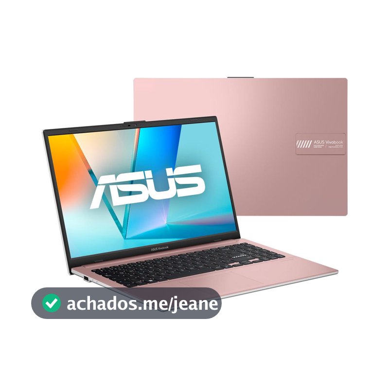 Notebook ASUS Vivobook Go 15 Athlon  8GB RAM 128GB SSD Windows 11 Home 15,6" LCD LED FHD nível IPS Rose Pink - BQ5316WS