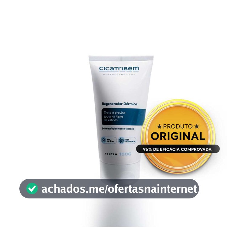 Creme Hidratante Anti Estrias Regenerador Dérmico 150g - Cicatribem - Creme para Estrias