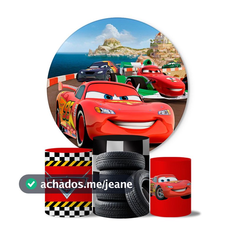 Trio Capas Cilindros + Painel Vermelho Veste Fácil Car