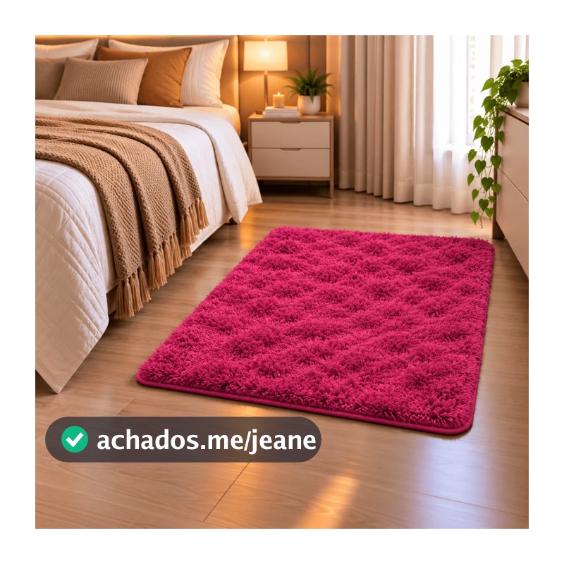 Tapete Felpudo Para Sala E Quarto 1,00 x 1,50