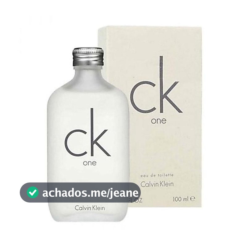 CK One Calvin Klein Perfume Unissex Eau de Toilette