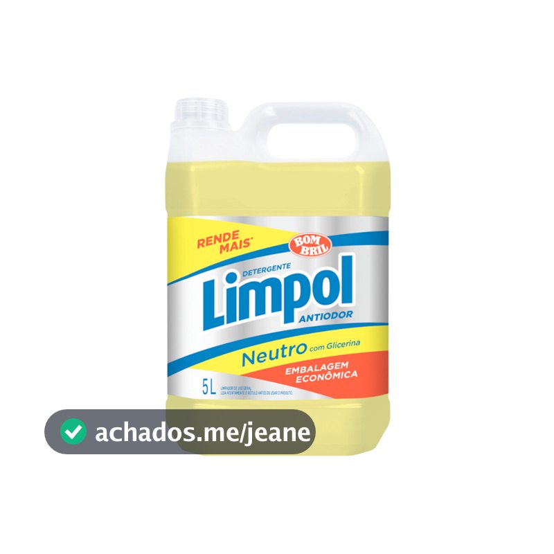 Detergente Neutro 5L Limpol
