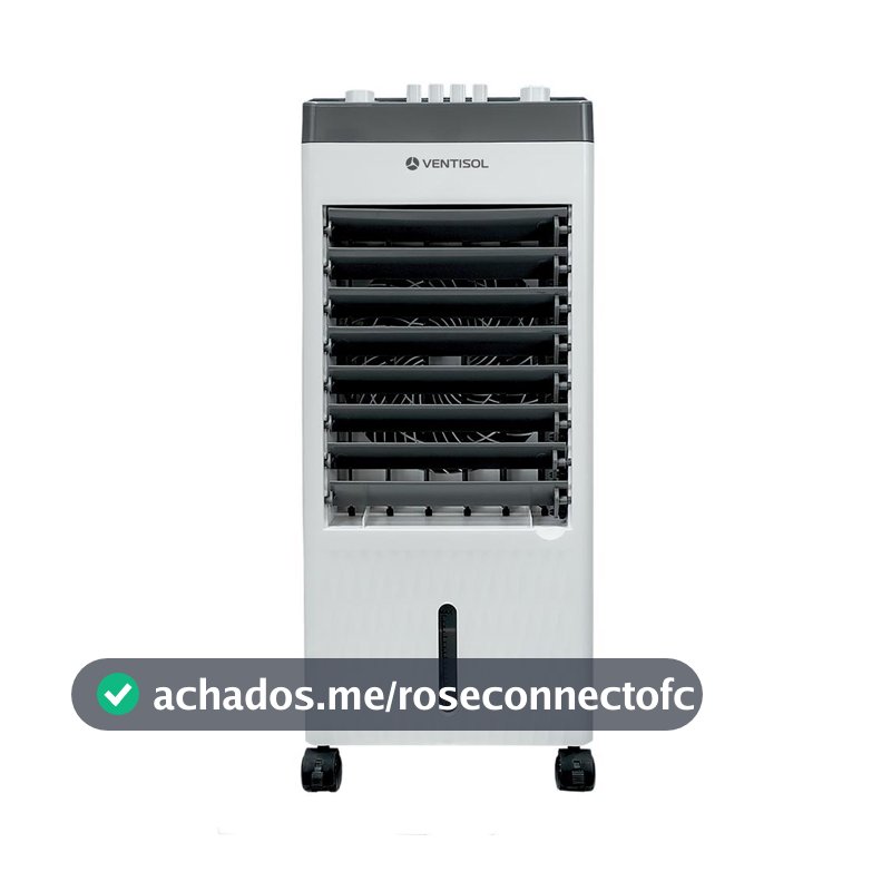 Climatizador Ventisol Cli0601 6 Litros Branco Cinza 60W