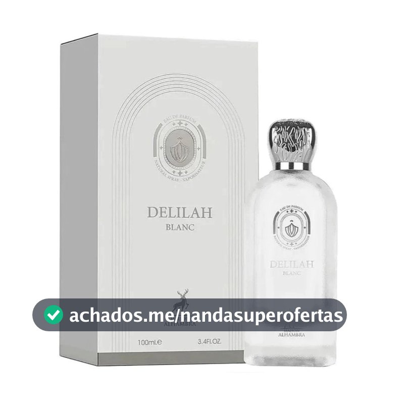 Perfume Delilah Blanc Maison Alhambra Original 100ml