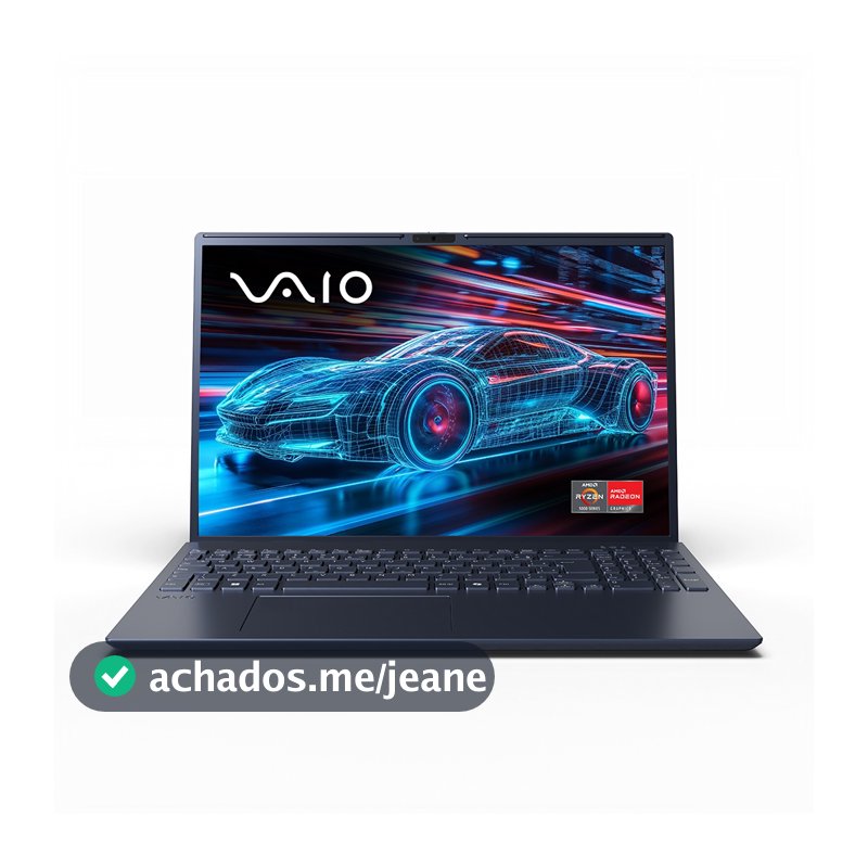 Notebook VAIO FE16 AMD Ryzen 5 - 5625U Linux 16GB RAM 512GB SSD 16" IPS WUXGA - Cinza Grafite fe 16