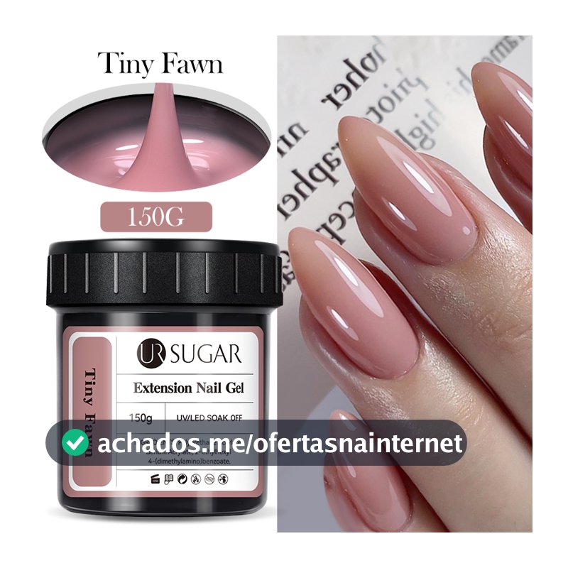 UR SUGAR 150g Gel De Extensão De Unhas Branco Lácteo Nude Pink Construção Rápida Géis UV Duros Auto-Nivelamento