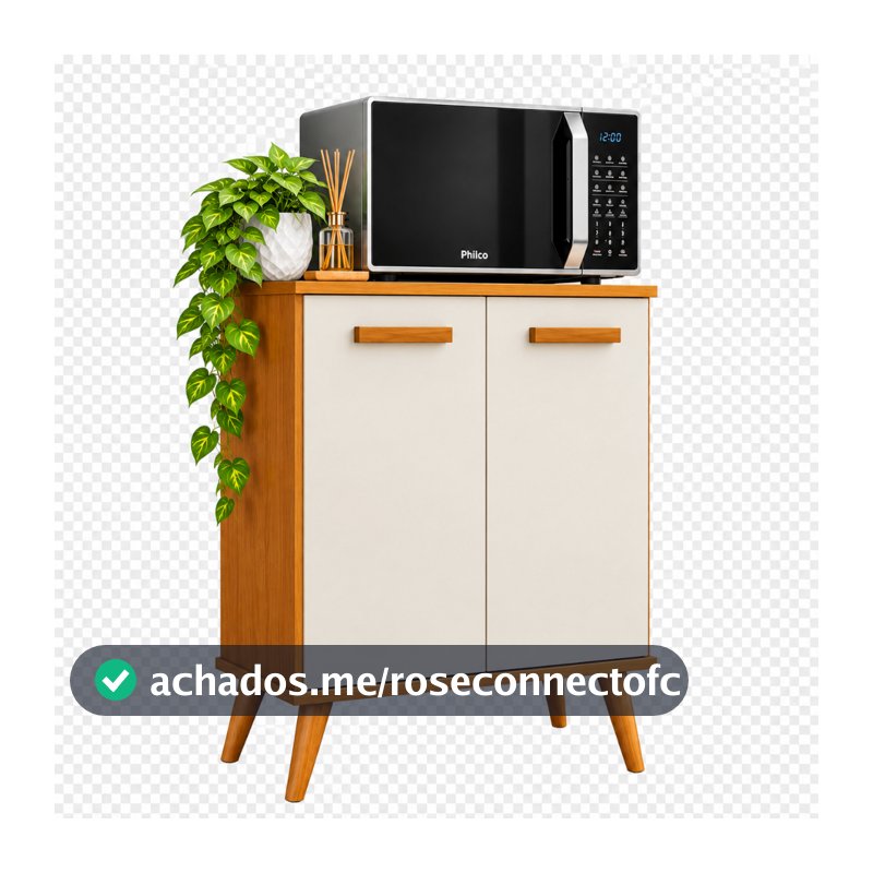 Balcão De Cozinha Para Microondas Ou Forno Elétrico 2 Portas - Várias Cores