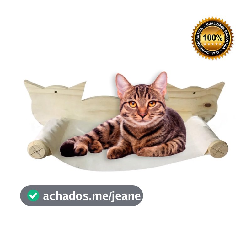 Rede Redinha De Parede Suspensa Para Gatos Pet