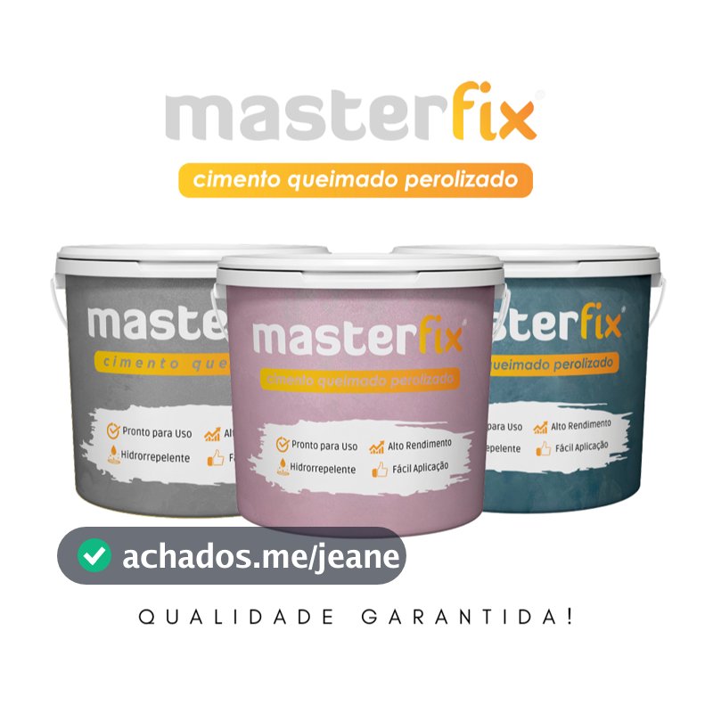 Efeito Cimento Queimado Perolizado 3kg Aveludado Premium