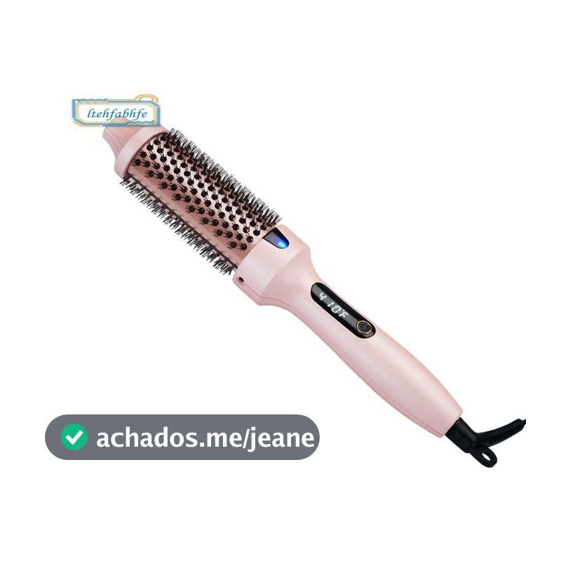 Escova De Ondulação De Ar Quente Ferro Para Secagem , Adição De Volume E Alisamento De Cabelo Características 10 Configu