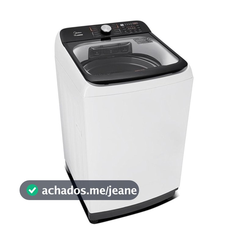 Lavadora de Roupas Automática Midea 13Kg MA512W130A/WKBR