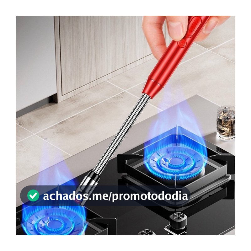 Acendedor Fogão Elétrico Eletrônico Usb Recarregável Luxo Isqueiro De Plasma Ecológico Sem Chama Anti Vento