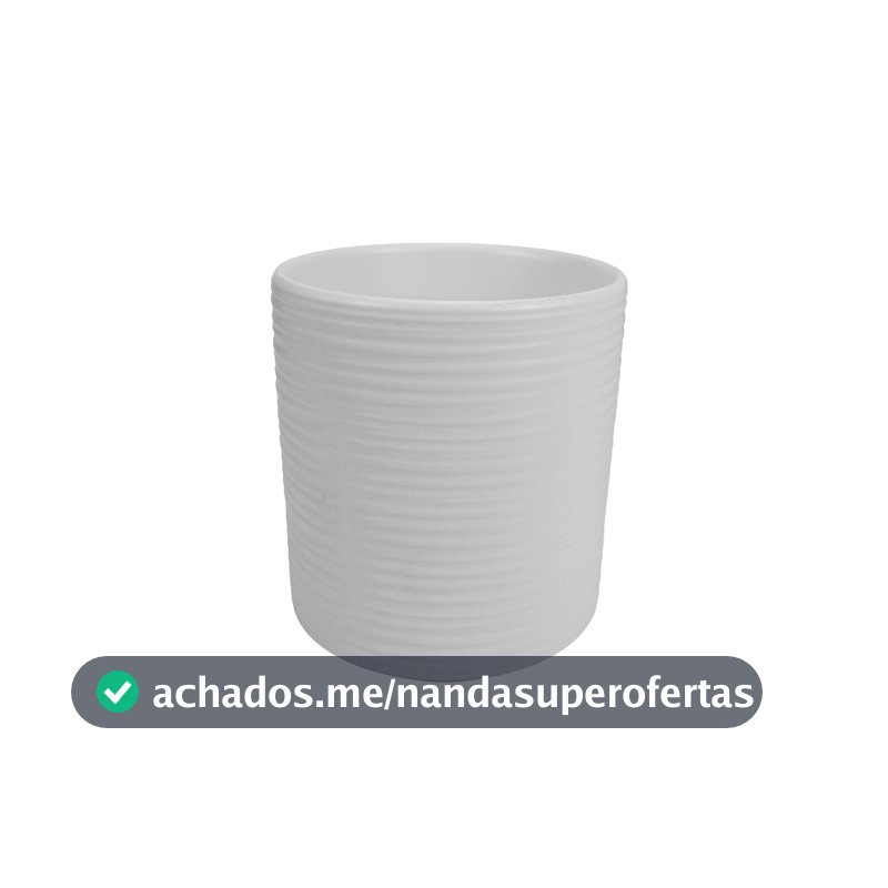 Vaso decorativo Branco 12cm Vaso de Cerâmica Vaso para Casamento e Casa