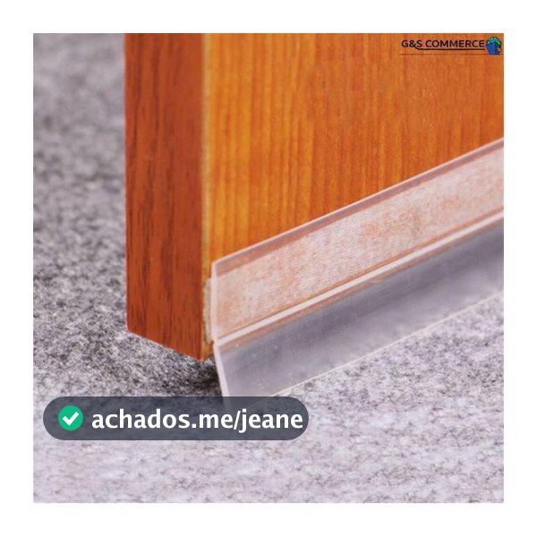 Fita Adesiva Veda Fresta Vedação de Portas e Janelas 3M x 35mm