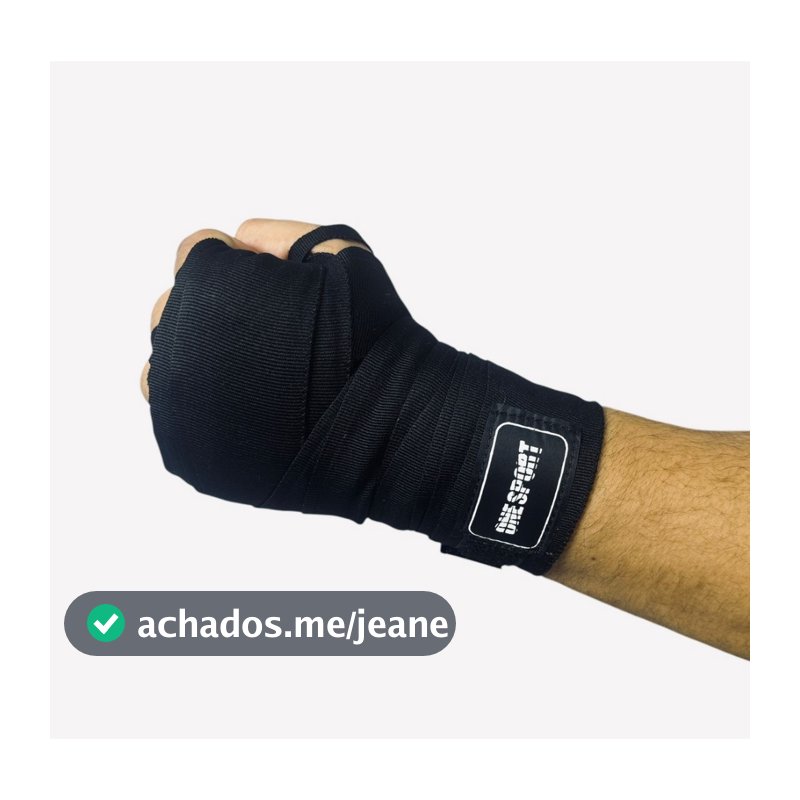 Bandagem Atadura Elástica 1,5mts/2,5mts/3mts/5mts Faixa Muay Thai Boxe MMA