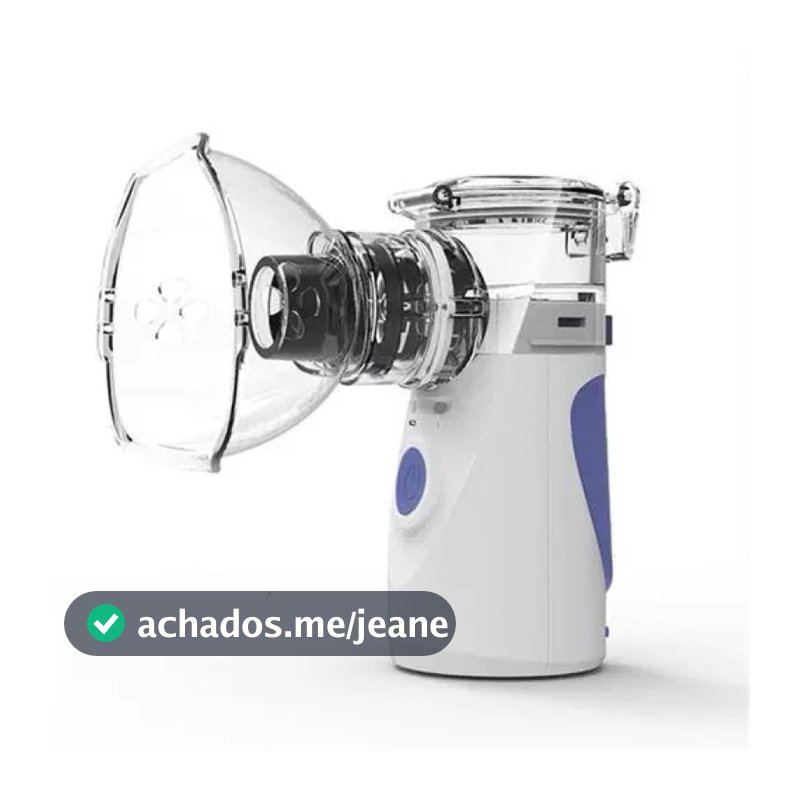 Inalador Nebulizador Inalador Ultrassônico Portátil Usb Bivolt Adulto E Infantil
