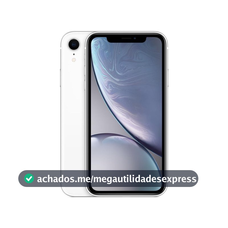 Usado: iPhone XR 128GB Branco Bom - bateria 70% - Trocafy - Apple