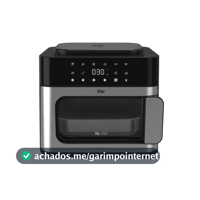 Fritadeira Elétrica Oven Wap WAFC16 16L Painel Digital 1800W