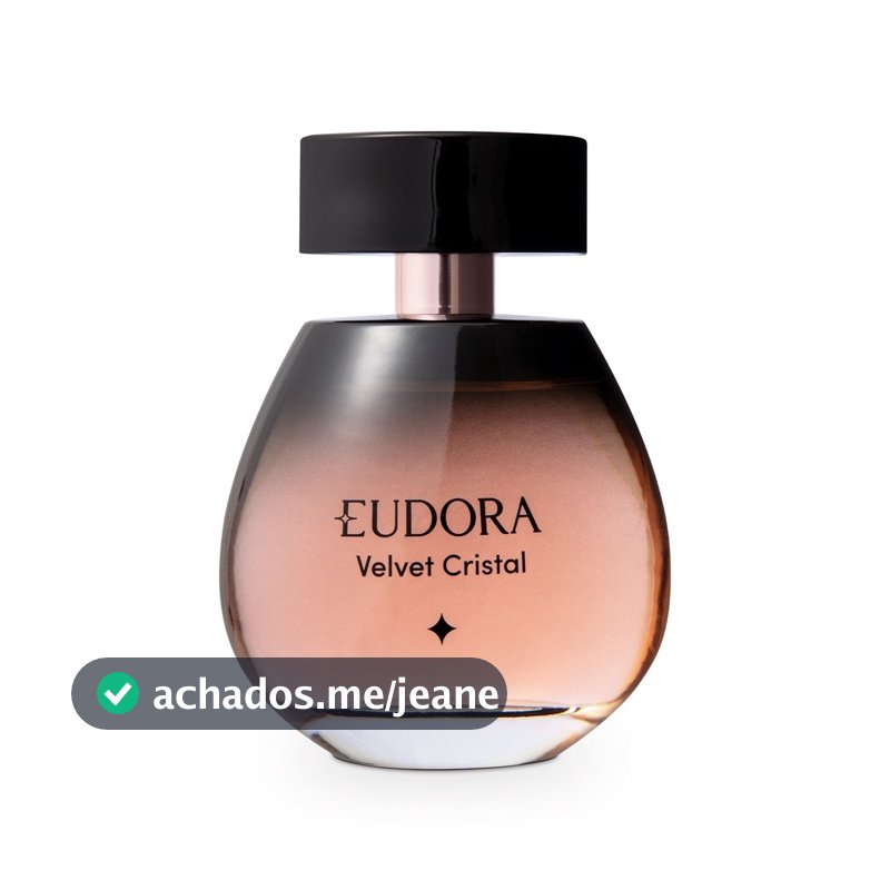 Eudora Velvet Cristal Desodorante Colônia 100ml