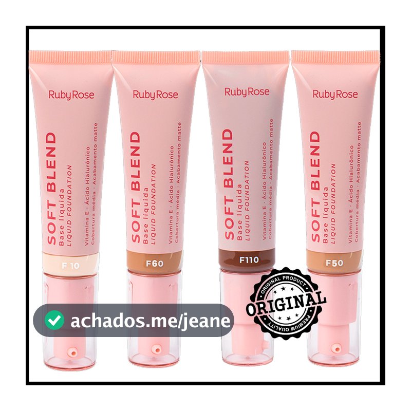 Base Liquida Soft Blend Ruby Rose HB M301