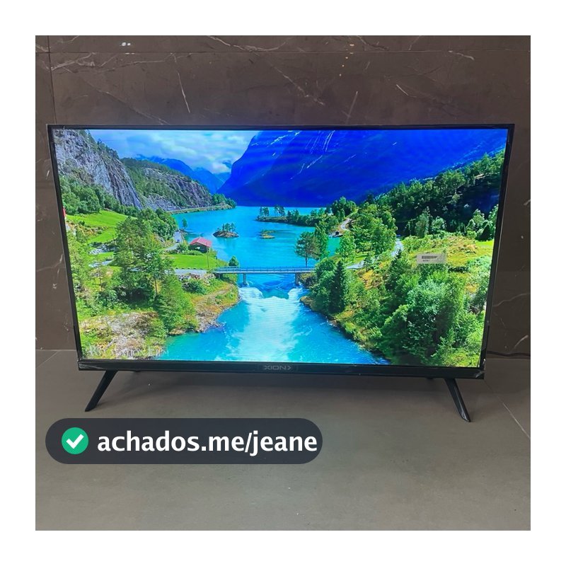 Xion Smart TV 32 Polegadas Android 14 WiFi HD LED 3 HDMI Netflix YouTube