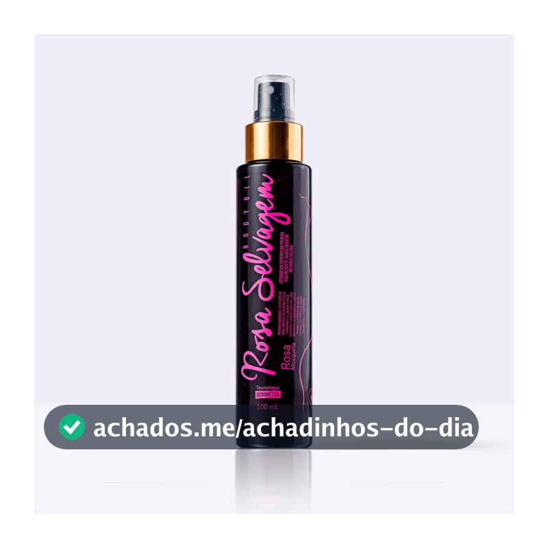 Óleo Rosa selvagem clareador de manchas na pele e foliculite.
