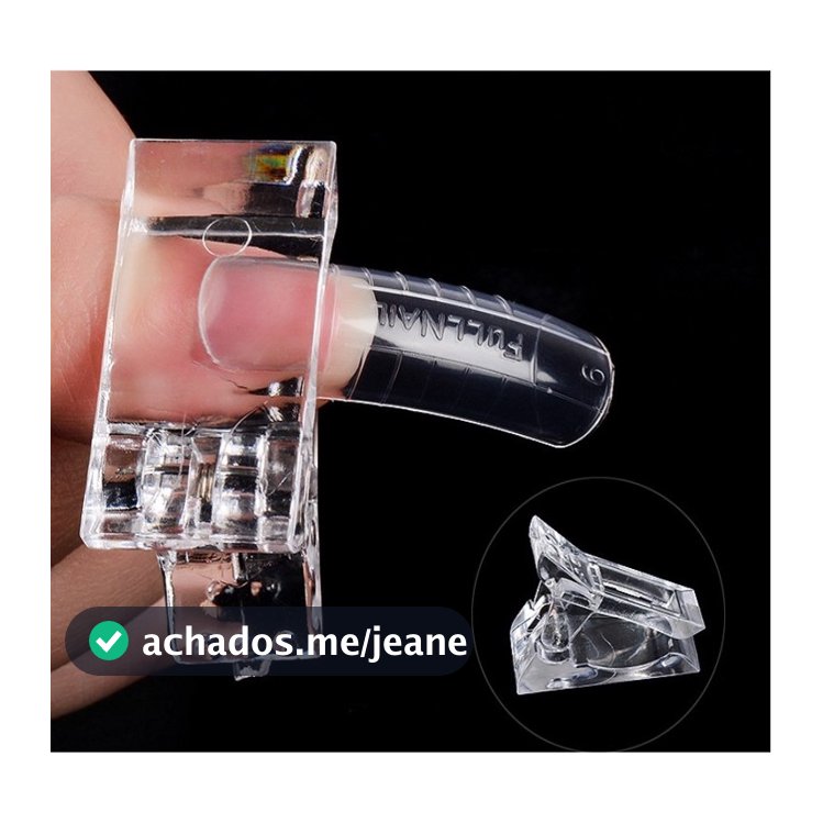 Clipe de fixação de molde de unha de cristal de unha Novos especiais da loja