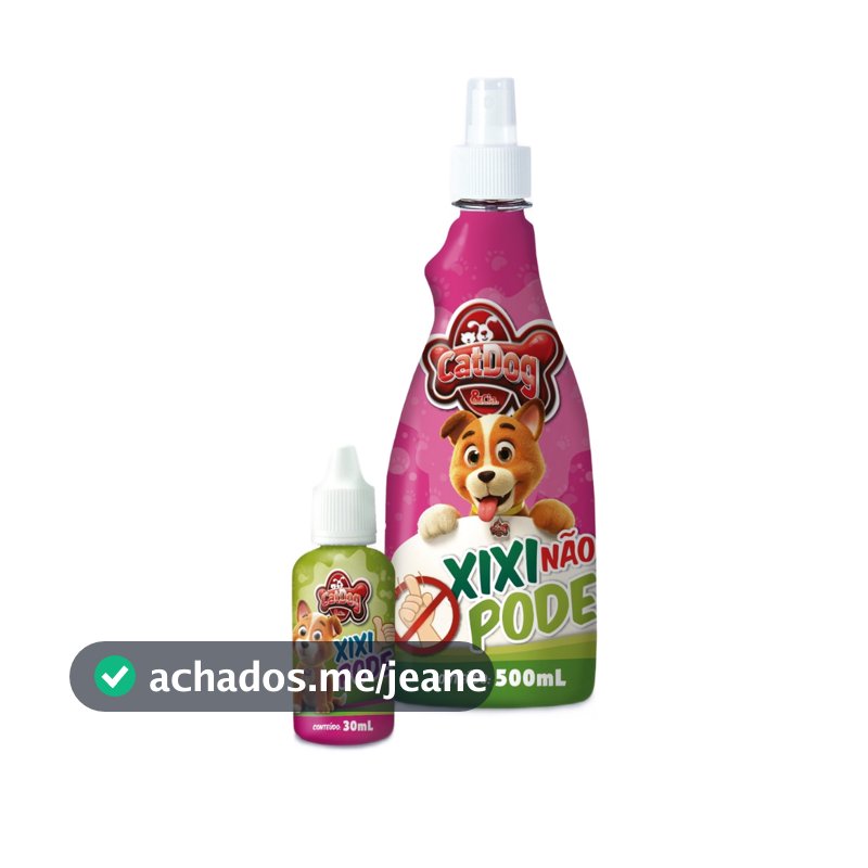 Kit Educador Xixi Não Pode 500ml + Xixi Pode 30ml Adestramento