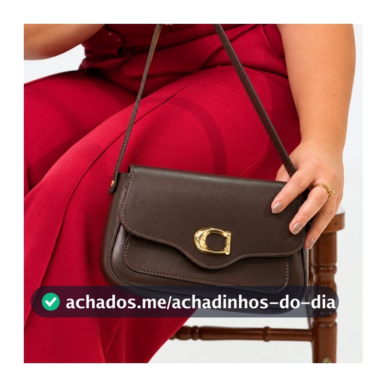 Bolsa De Ombro Feminina Siena Resistente Luxo Elegante Moderna Sofisticação