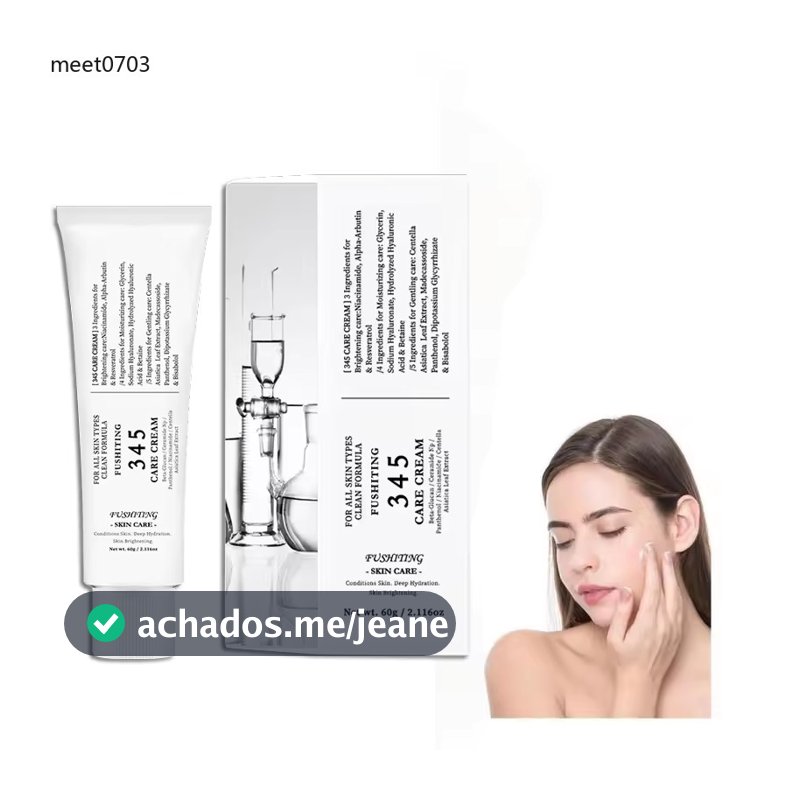 2026 Coreano 345 Creme Facial Reparação Suave Hidratante Fortalece A Barreira Da Pele Efetivamente Melhora As Imperfeiçõ