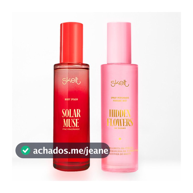 Duo Body Splash Solar Muse + Hidden Flowers