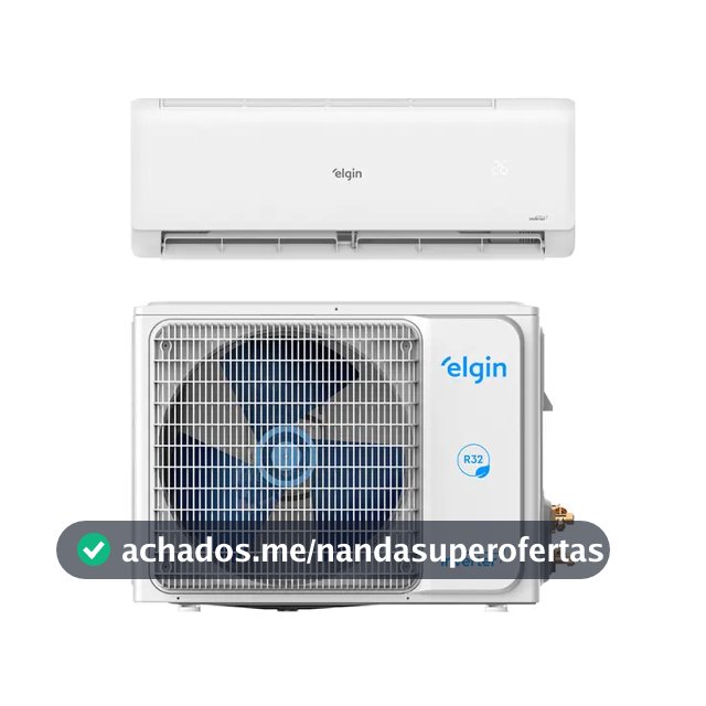 Ar Condicionado Inverter Elgin Hi-wall Eco Dream Inverter Wi-fi 9.000 Btus R-32 Frio 220v