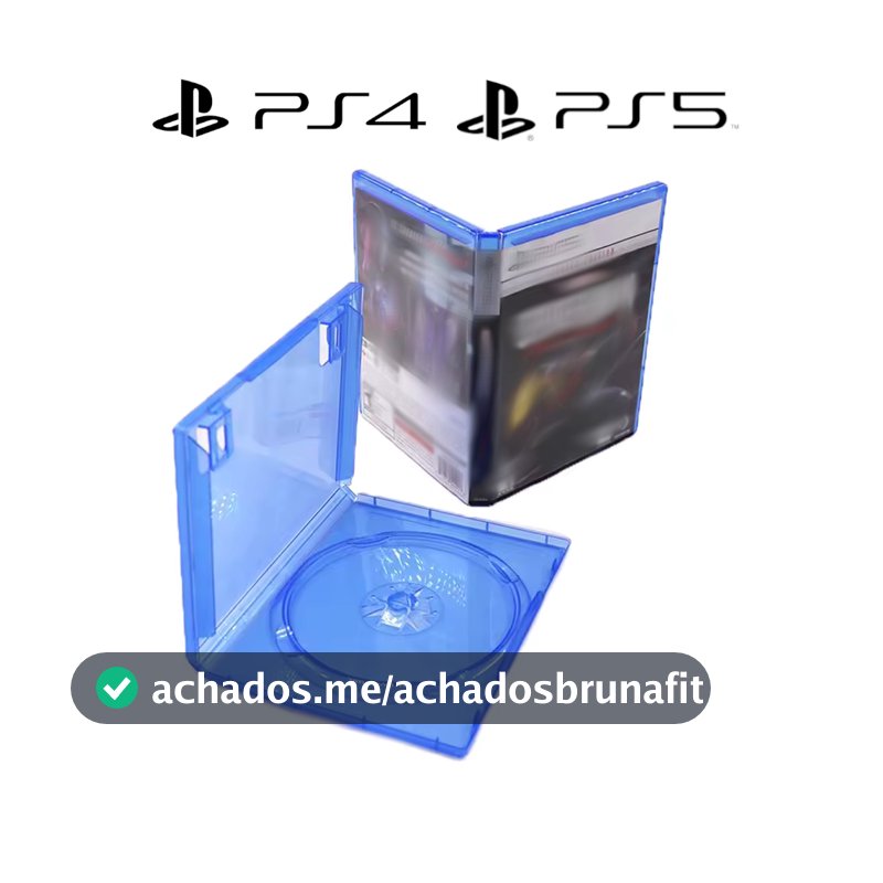 Capa Estojo para Jogos de PS4 / PS5