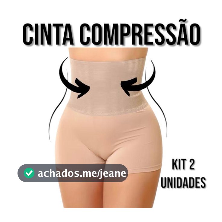 Kit com 2 Short Modelador Segunda Pele Liso Anágua | Bermudinha para Vestir por baixo da Roupa Feminino