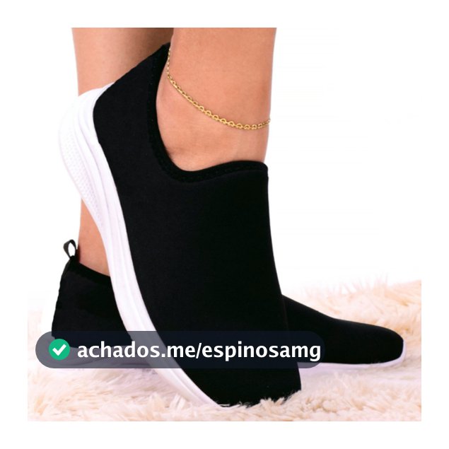 Tênis Feminino Meia Calce Fácil Slip On Leve Flexível Confortável Caminhada Academia Casual