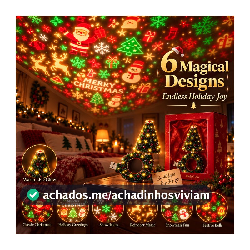USB Árvore De Natal Luz De Projeção Lâmpada Projetor Noturna De Férias Decoração Festiva Para Casa
