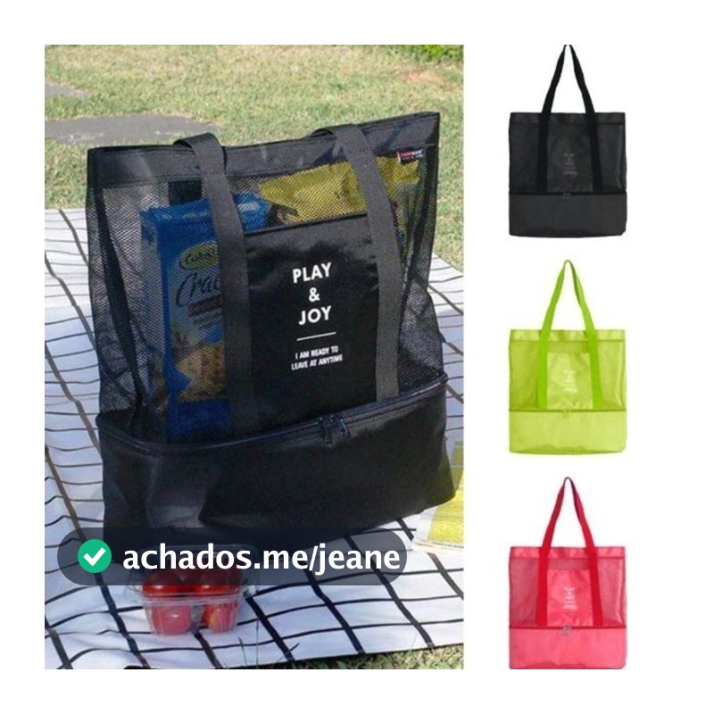 Bolsa de Praia Com Cooler   ANJGG