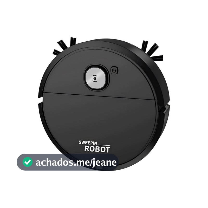 Robô Varredora/Aspirador De Pó Automática 3 Em 1 Limpeza Doméstica Robótico Inteligente E Silencioso