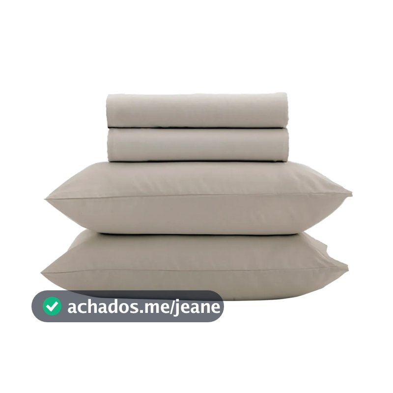JOGO DE CAMA CASAL SOLTEIRO QUEEN CORTTEX MICROTEC 200 FIOS