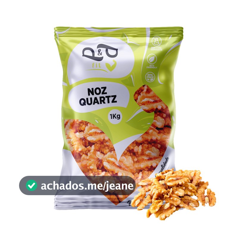Nozes 1Kg Chilena Premium Quartz Pedaço Extra Light - P&P