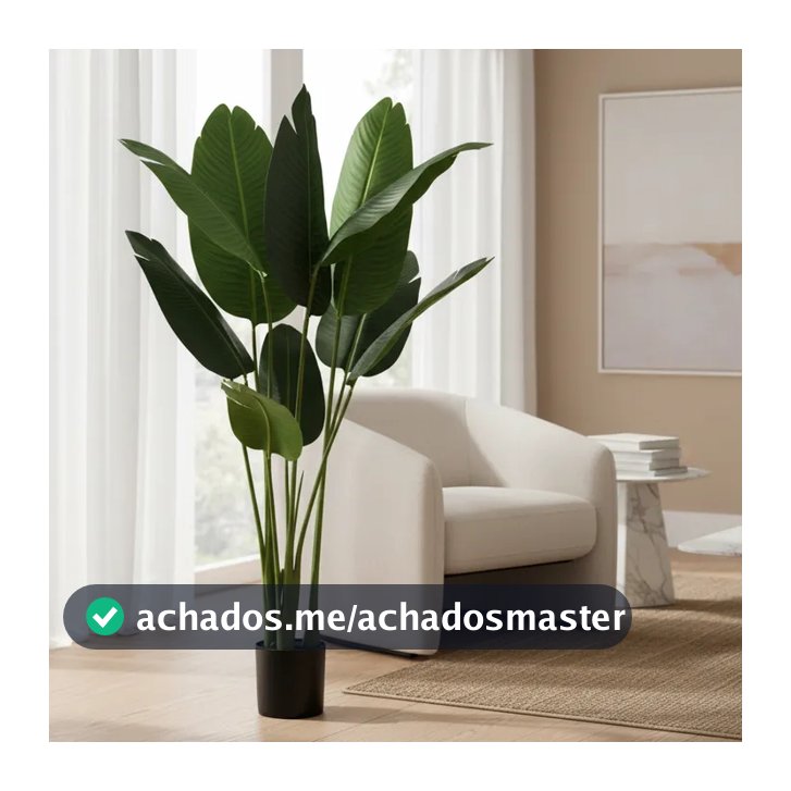 Planta Bananeira Artificial Grande Premium Moderna