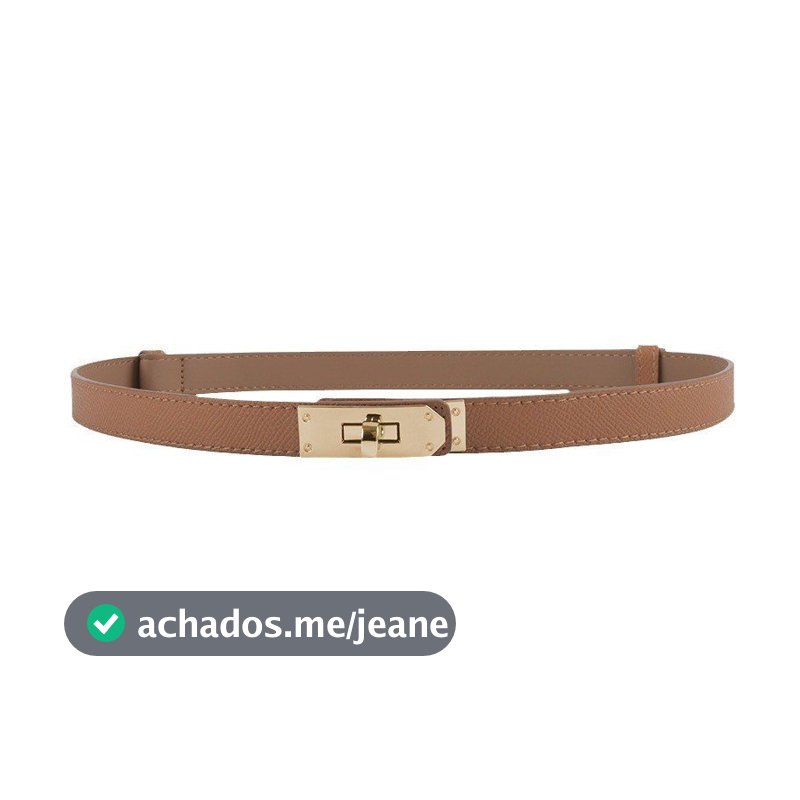 ((Ac) Cinto feminino de alta qualidade, feminino, fino, couro genuíno, moda, cinto de couro com vestido, decoração combi