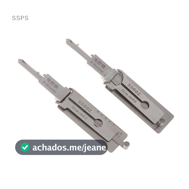 [SSPS] 1Pc 2 Em 1 Ferramentas Régua SS001 SS002 Decodificador De Bloqueio Manual FAH