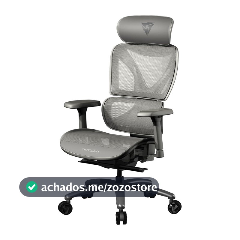 CADEIRA GAMER THUNDERX3 XTC MESH GREY